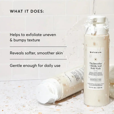 Naturium The Exfoliating Body Bundle, KP Body Scrub & Mask and The Smoother Glycolic Acid Body Wash — image 3