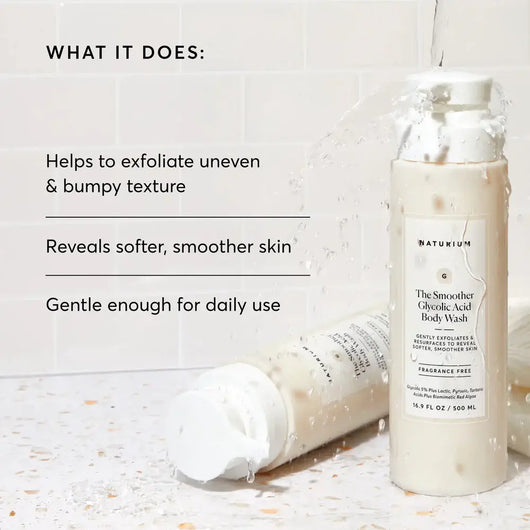 Naturium The Exfoliating Body Bundle, KP Body Scrub & Mask and The Smoother Glycolic Acid Body Wash — image 3