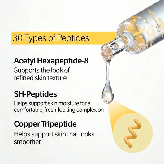 [Sungboon] Silk Lifting Peptide Ampoule | Wrinkle Care | Face-Lift at Home serum with Peptides & Deep Collagen | Plumping, Smooth, Anti aging Korean Skincare mothers day gift ideas (30ml) — image 3