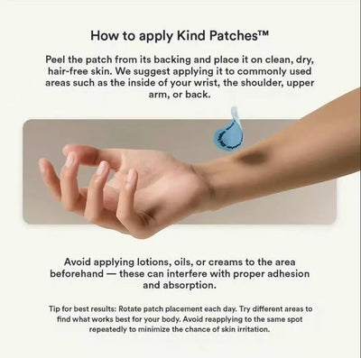 3 Packs of Kind Patches Berberine Patches, Support Metabolism, Steady Release, Support Metabolism, Plant-based Ingredients, Absorbs through the Skin,Vegan, 3 Months Supply