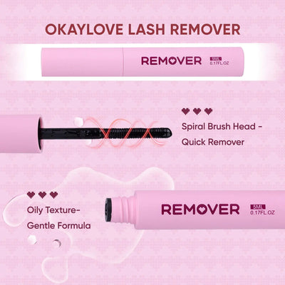 OKAYLOVE Lira Lash Clusters Kit Okaylovelashes with Long-lasting Lash Bond and Seal,Tweezers and Remover for DIY Eyelash at Home for Natural Makeup Girl Gifts #Summervibes DealsForYouDays — image 9