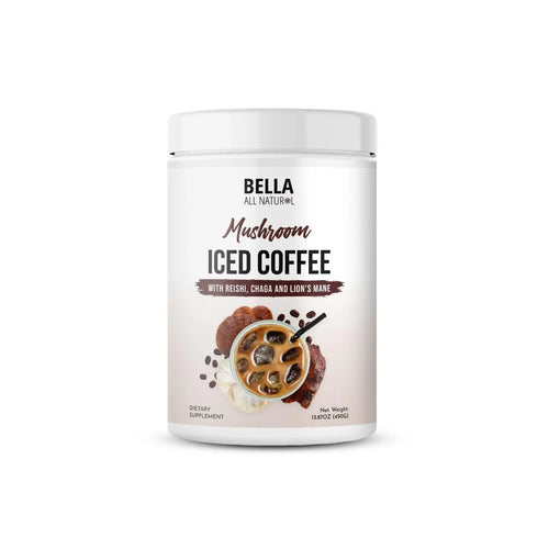 Bella All Natural Mushroom Iced Coffee - 450g