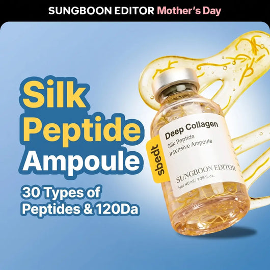 [Sungboon] Silk Lifting Peptide Ampoule | Wrinkle Care | Face-Lift at Home serum with Peptides & Deep Collagen | Plumping, Smooth, Anti aging Korean Skincare mothers day gift ideas (30ml) — image 1